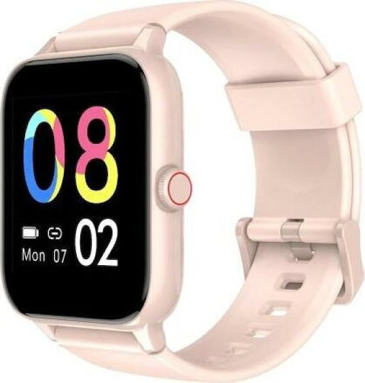 BlackView R3 Max Stainless Steel Waterproof Smartwatch with Heart Rate Monitor (Pink) view 4