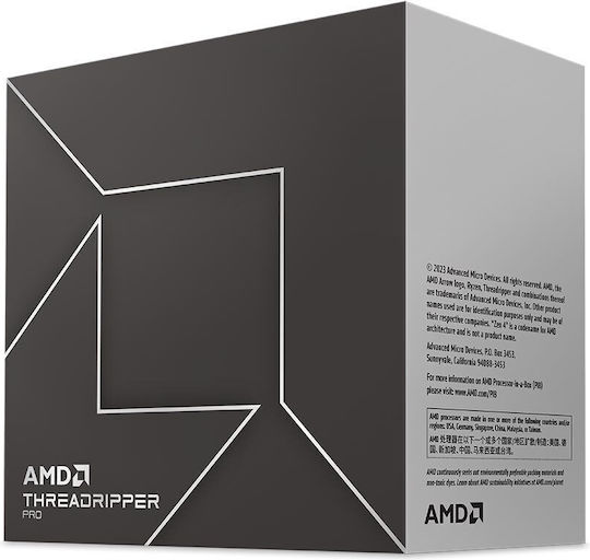 AMD Ryzen Threadripper Pro 7995WX 2.5GHz Processor 96 Core for Socket sTR5 in Box view 2