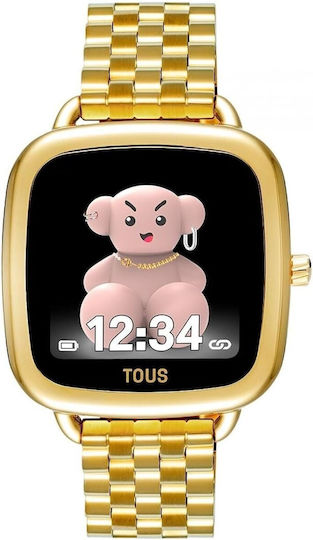 Tous D-Connect Smartwatch with Heart Rate Monitor (Gold) view 1