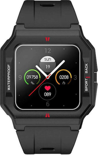 Colmi P10 46mm Smartwatch with Heart Rate Monitor (Black) view 2