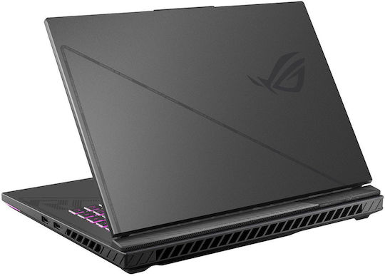 Asus ROG Strix G16 G614JI-N3127W 16" IPS FHD+ 165Hz (i7-13650HX/16GB/1TB SSD/GeForce RTX 4070/W11 Home) Eclipse Gray (US Keyboard) view 4