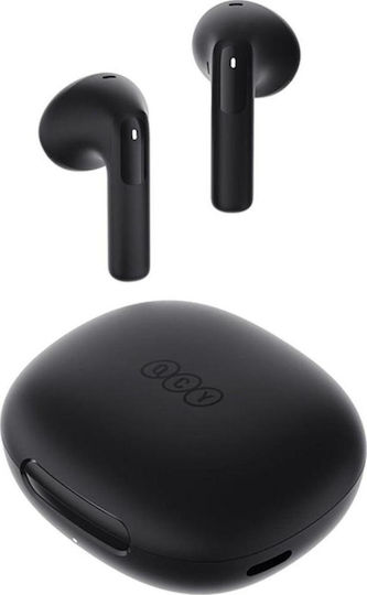 QCY AilyBuds E20 Bluetooth Handsfree Earphones with Sweat Resistance and Charging Case Black