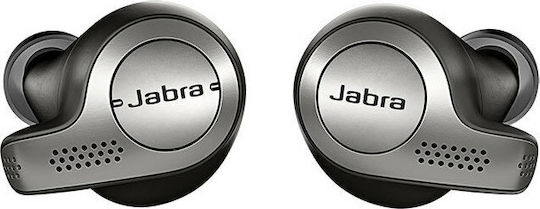 Jabra Elite 65t In-ear Bluetooth Handsfree Earphones with Sweat Resistance and Charging Case Titanium Black view 3