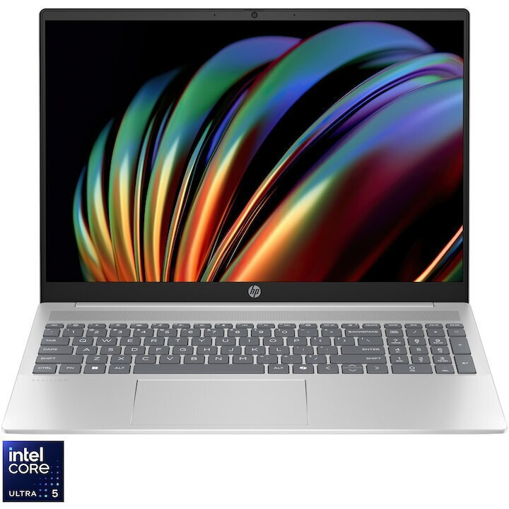 HP Pavilion 16-af0019nn 16" IPS FHD+ (Ultra 5-125U/16GB/512GB SSD/W11 Home) Natural Silver Aluminum (International English Keyboard) view 1
