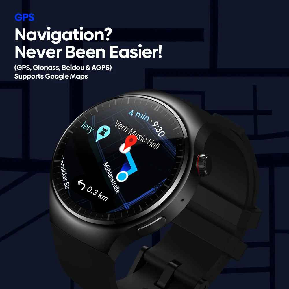 Zeblaze Thor Ultra Smartwatch with Heart Rate Monitor (Black) view 5