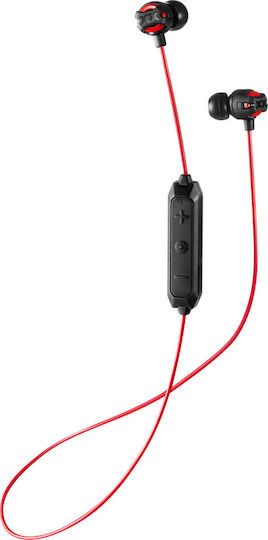 JVC HA-FX103BT In-ear Bluetooth Handsfree Earphones Red view 1