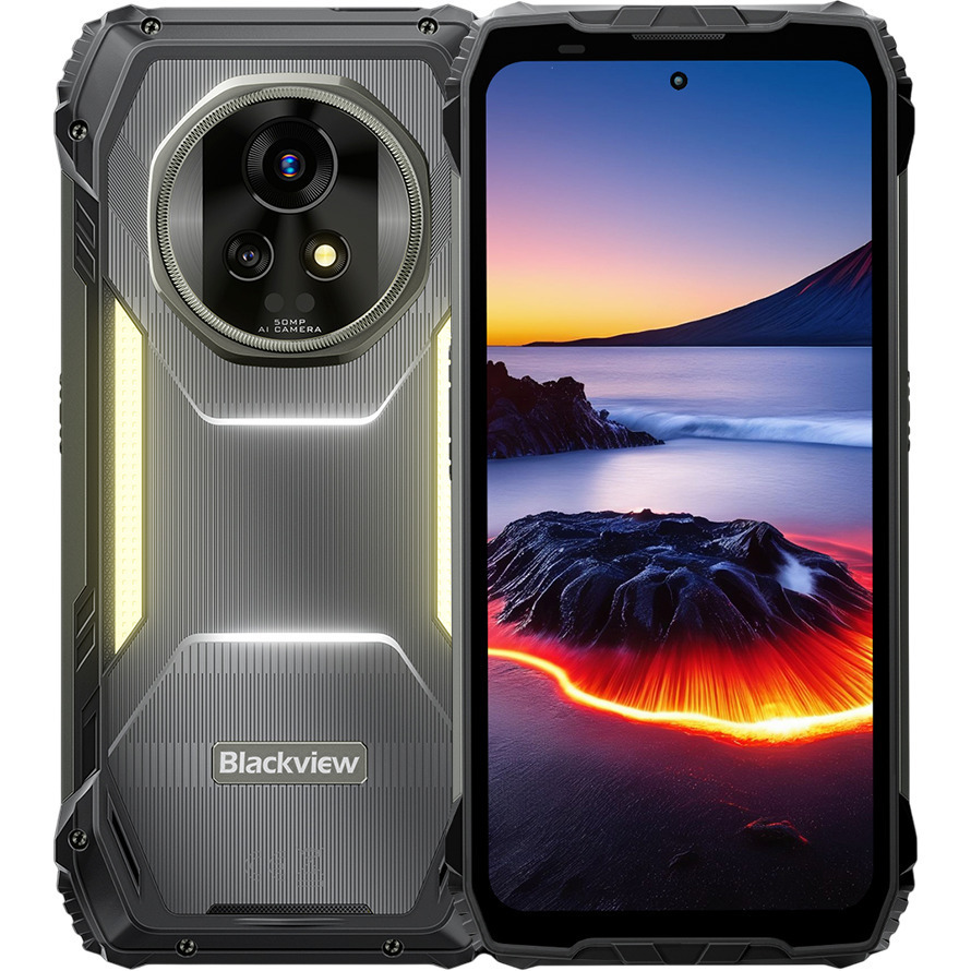 BlackView Xplore 2 Projector 5G Dual SIM (12/256GB) Rugged Smartphone Black