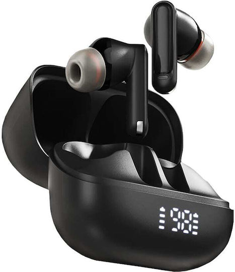 Acefast W1 In-ear Bluetooth Handsfree Earphones with Sweat Resistance and Charging Case Black vue 5