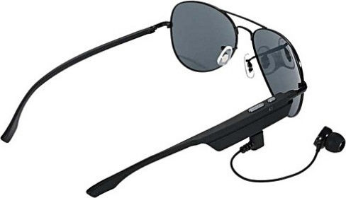 K3 Sunglasses In-ear Bluetooth Handsfree Earphone Black view 1
