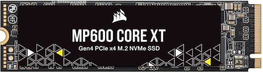Corsair MP600 Core XT SSD 4TB M.2 Type with PCI Express 4.0 Connection and Heatsink CSSD-F4000GBMP600CXT