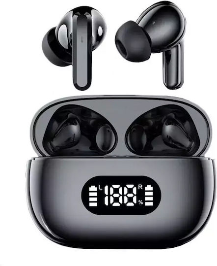 F05 In-ear Bluetooth Handsfree Earphones with Charging Case Black view 3