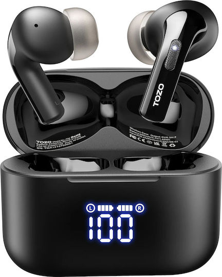Tozo Tonal Pods In-ear Bluetooth Handsfree Earphones Black