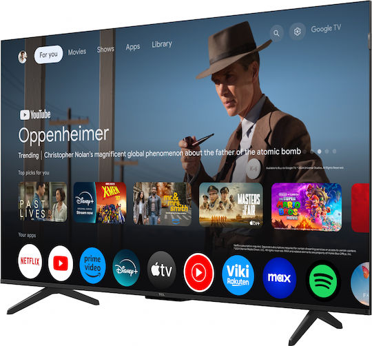 TCL Smart Television 50" 4K UHD QLED 50P79K HDR (2024) view 3