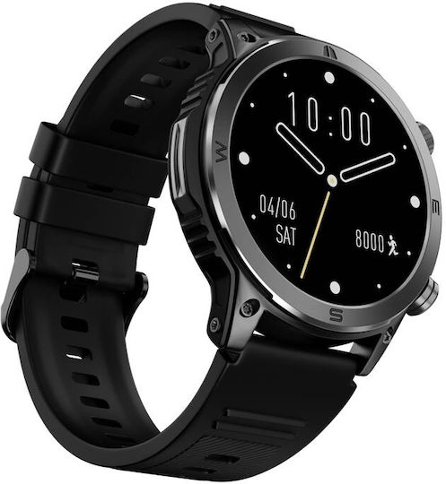 Noise Endeavour Smartwatch with Heart Rate Monitor (Black) view 3