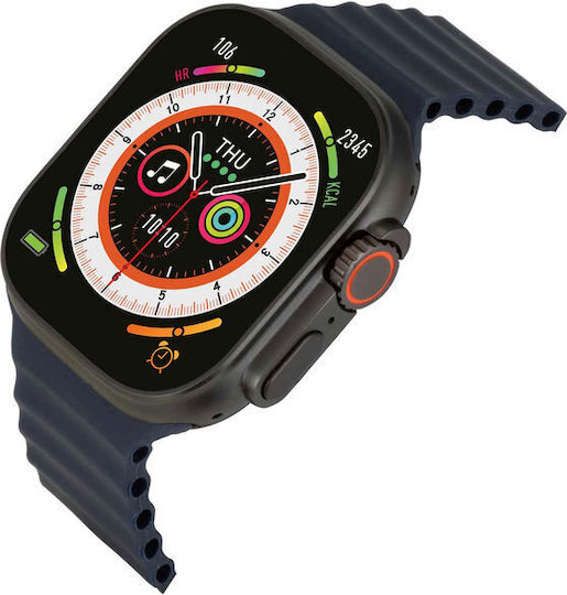 Thorton 49mm Smartwatch (Blue) view 2