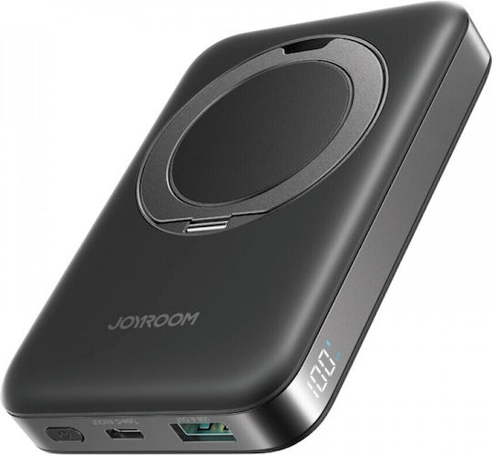Joyroom JR-PBM12 MagSafe Power Bank 10000mAh 22.5W with USB-A Port and USB-C Port Black