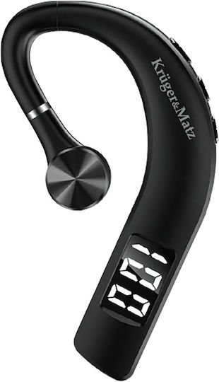 Kruger & Matz Traveler K17 In-ear Bluetooth Handsfree Earphones Black view 1