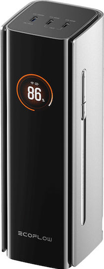 EcoFlow RAPID Pro Power Bank 27650mAh 300W with 3 USB-C Ports Black vue 2
