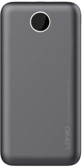 Ldnio PQ10 Power Bank 10000mAh 22.5W with 2 USB-A Ports Gray