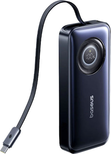 Baseus EnerCore CR11 Power Bank 20000mAh 67W with USB-A Port and USB-C Power Delivery Port Black view 2