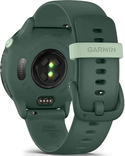 Garmin Vivoactive 6 Aluminium 42mm Waterproof Smartwatch with Heart Rate Monitor (Jasper Green) view 7