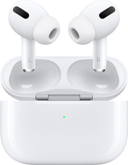 Apple AirPods Pro (1st Gen) με MagSafe Charging Case In-ear Bluetooth Handsfree Earphones with Sweat Resistance and Charging Case White