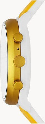 Fossil Sport 43mm Smartwatch with Heart Rate Monitor (Yellow) view 3