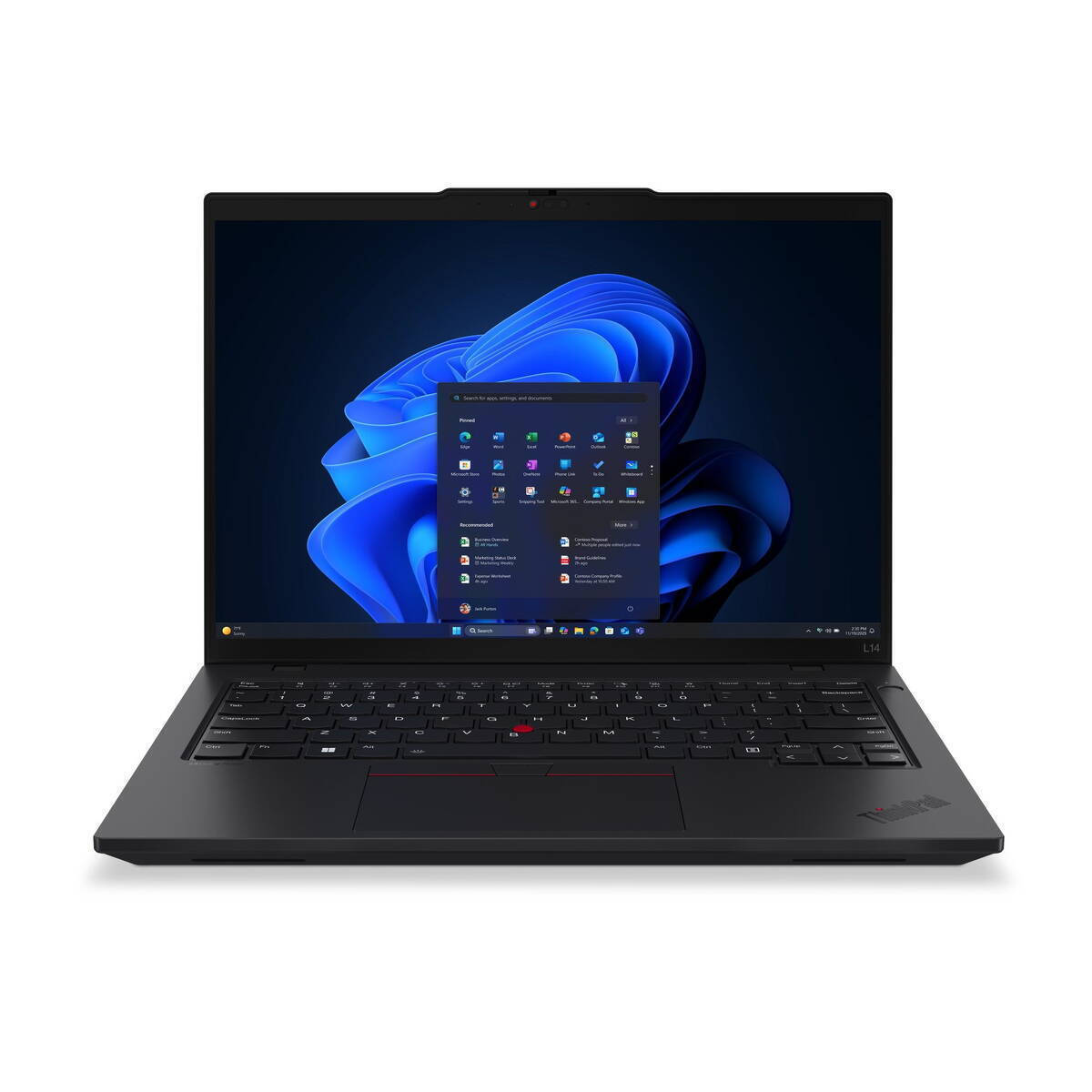 Lenovo ThinkPad L14 14" IPS FHD+ (Ryzen 5 Pro-215/16GB/512GB SSD/W11 Pro) Black (International English Keyboard)