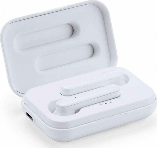 Stamina Ferry EP3305 In-ear Bluetooth Handsfree Earphones with Charging Case White view 1