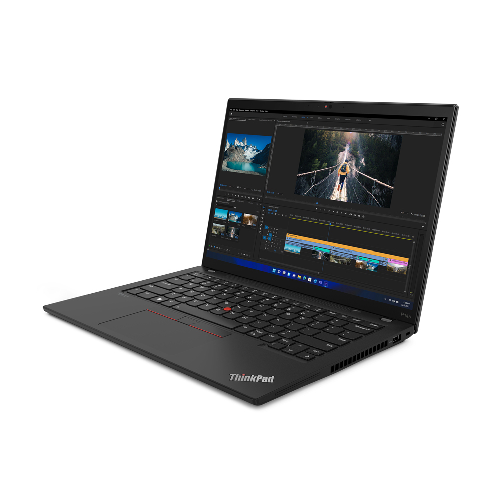 Lenovo ThinkPad P14s Gen 4 14" OLED (i5-1340P/16GB/256GB SSD/W11 Pro) Villi Black (US Keyboard) view 3
