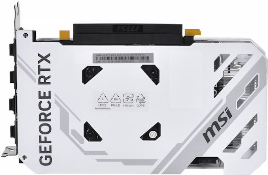 MSI GeForce RTX 4060 8GB GDDR6 VENTUS 2X WHITE OC Graphics Card view 3