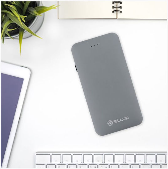 Tellur TLL158131 Power Bank 5000mAh 18W with USB-A Port Quick Charge 3.0 Gray view 4