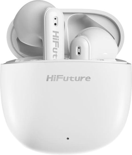 HiFuture Colorbuds 2 Bluetooth Handsfree Earphones with Sweat Resistance and Charging Case White vue 2