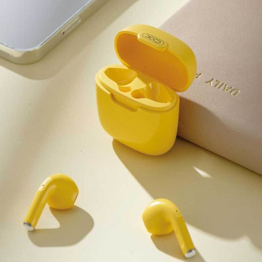 XO X23 TWS Earbud Bluetooth Handsfree Earphones with Charging Case Yellow view 6