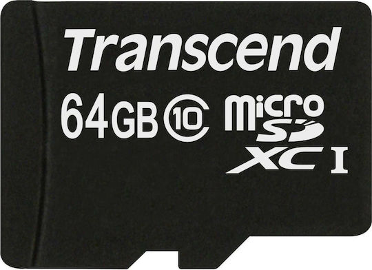 Transcend Premium 300x SDXC 64GB Class 10 UHS-I 60MB/s Memory Card with Adapter view 3