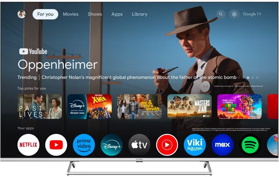 Strong Smart Television 65" 4K UHD QLED SRT65UG8773C (2023) view 3