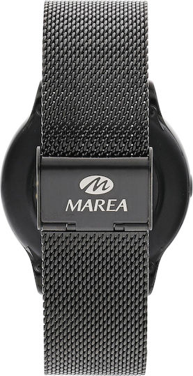 Marea B58008 39mm Smartwatch with Heart Rate Monitor (Black) view 4