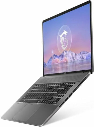 MSI Creator Z17 HX Studio A14VGT-275ES 17" QHD+ Touchscreen 165Hz (i9-14900HX/32GB/1TB SSD/GeForce RTX 4070/W11 Pro) Lunar Grey (ES Keyboard) vue 2