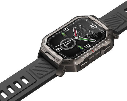 DAS.4 SG35 Smartwatch with Heart Rate Monitor (Black) view 6