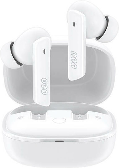 QCY MeloBuds ANC HT05 Bluetooth Handsfree Earphones with Charging Case White
