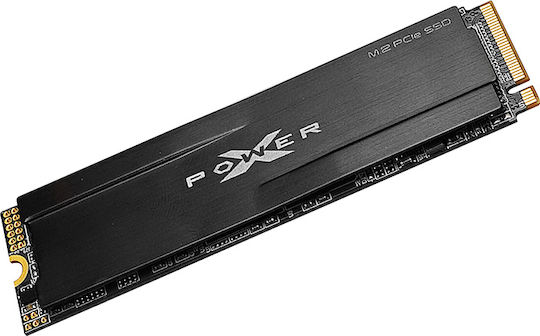 Silicon Power PCIe Gen 3x4 XD80 SSD 1TB M.2 Type with PCI Express 3.0 Connection and Heatsink SP001TBP34XD8005 view 2
