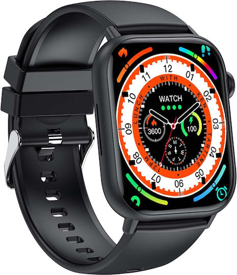 Kiano Active 2 Smartwatch with Heart Rate Monitor (Black) vista 4