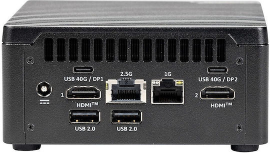 Bluechip BUSINESSline M11471 Mini PC (Core Ultra 7 155H/16GB DDR5/500GB SSD/W11 Pro) vue 3