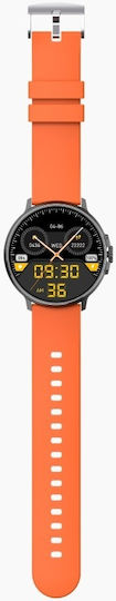 Vivax Life PRO2 Aluminium Smartwatch with Heart Rate Monitor (Orange) view 5