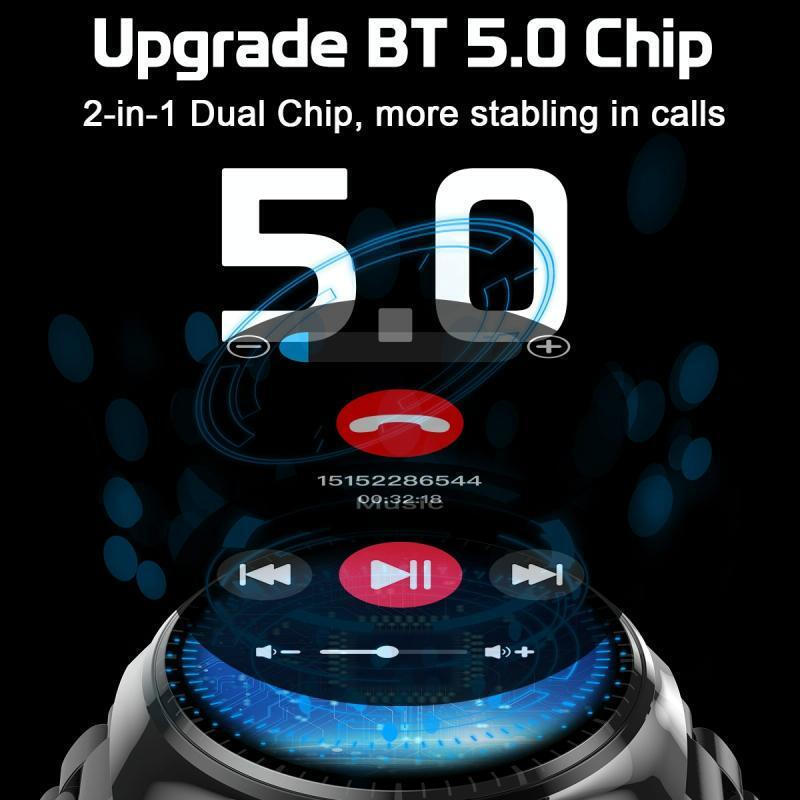 LF38 Smartwatch with Heart Rate Monitor Silver view 7
