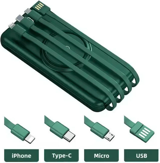 Powerbank Wireless Charging Built-in Connectors 18000mAh Ansicht 2
