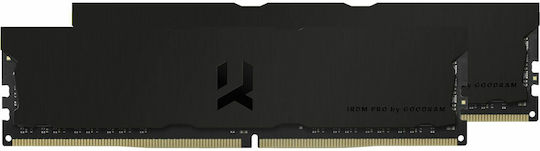 GoodRAM IRDM PRO DDR4 32GB RAM with 2x16GB Modules and Speed 3600 for Desktop IRP-K3600D4V64L18/32GDC view 6