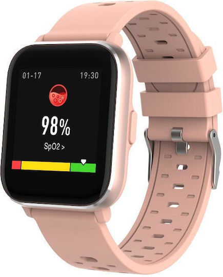 Denver SW-165 Smartwatch with Heart Rate Monitor (Pink) view 3