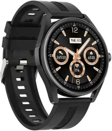 Awei H19 Smartwatch with Heart Rate Monitor (Black)