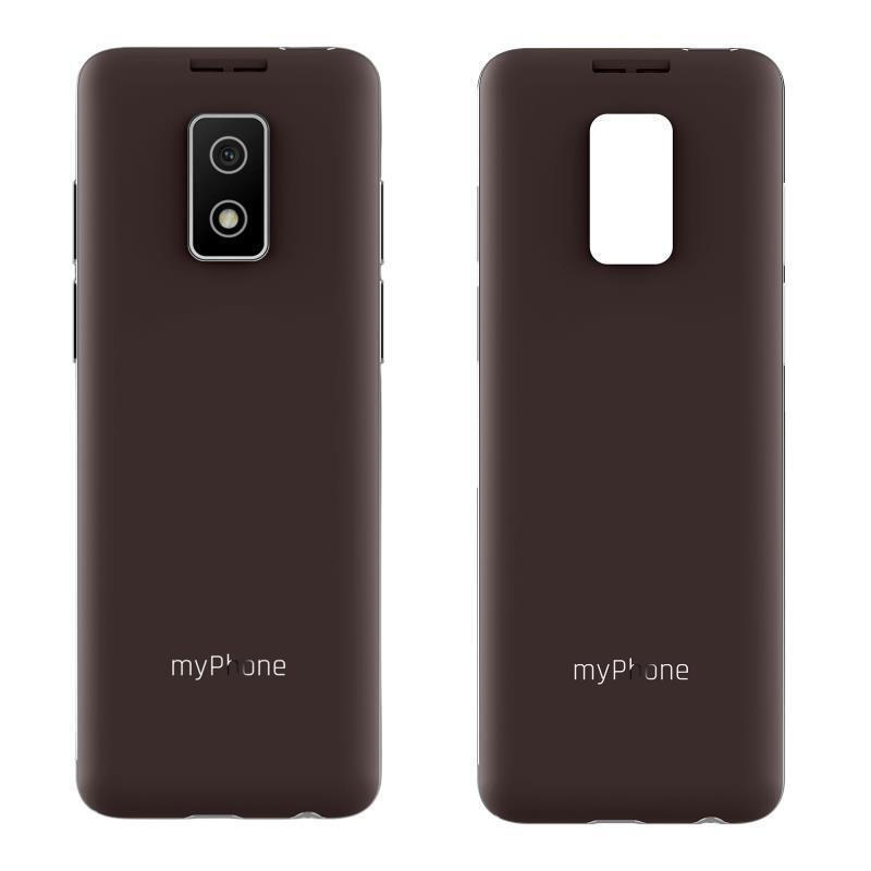 MyPhone Bueno LTE Dual SIM (48MB/128MB) Mobile with Large Buttons (English Menu) Praline Brown view 7